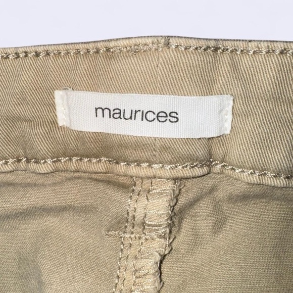 Maurices Tan Straight Leg Pants - Picture 2 of 6